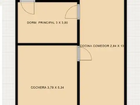 Depto Tipo Casa en Venta en General San Martín, USD 109.999