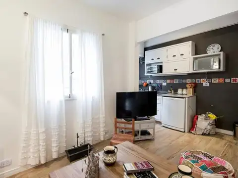 Departamento 2 ambientes con 1 baño