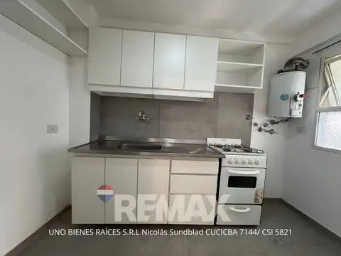 Departamento 2 ambientes con 1 baño