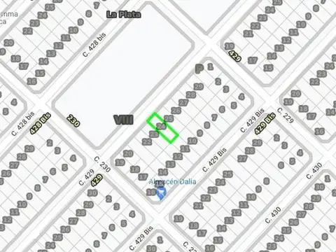 Terreno en Venta en Berazategui, USD 19.000