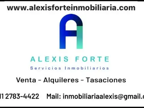 EXCELENTE 2 AMB, 56 m2tot.  piso 2° c/frente Balcón aterrazado con Parrilla IMPECABLE