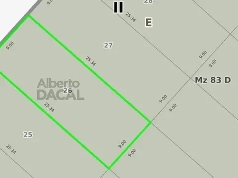 Terreno en Venta en La Plata, USD 120.000