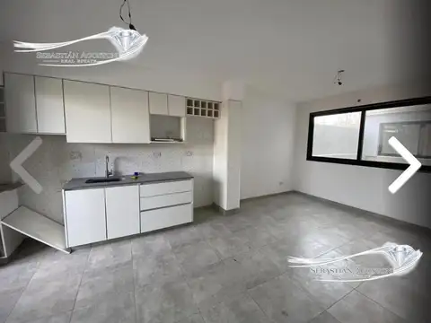 Departamento 2 ambientes con 1 baño