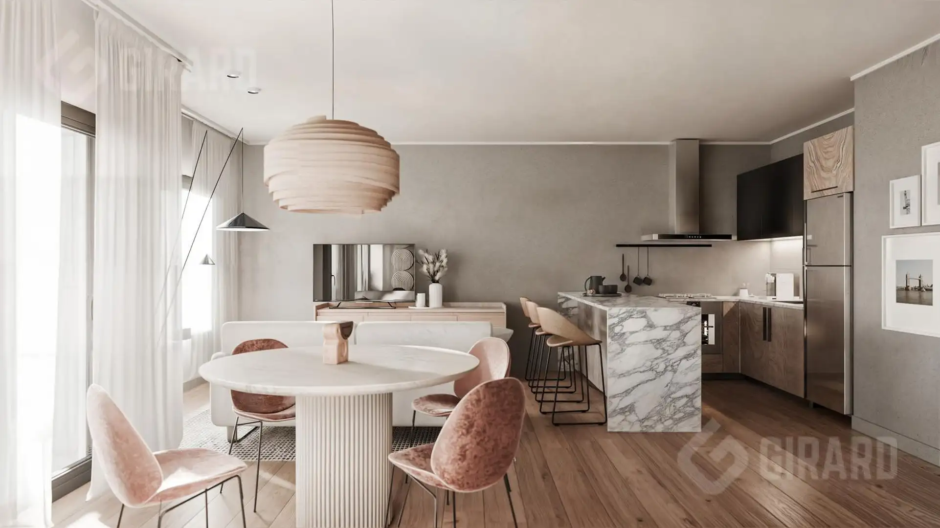 Departamento en venta e 2 amb a estrenar, zona Chauvin