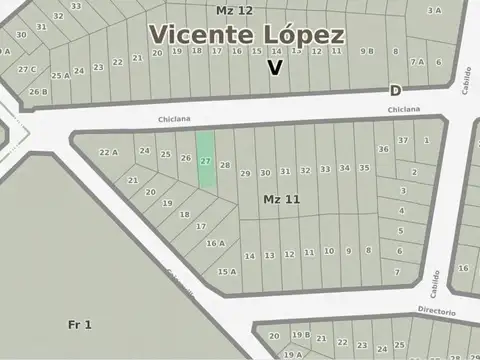 Terreno en Carapachay