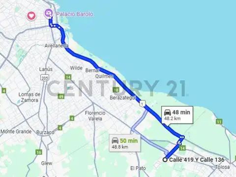 LOTE EN ARTURO SEGUI - AV. 419 Y 136 - LA PLATA