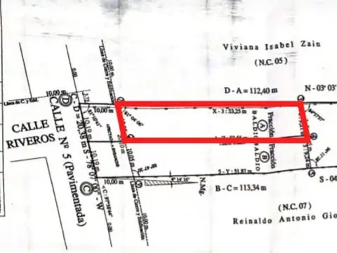 Terreno en Venta en La Cieneguita, USD 35.000