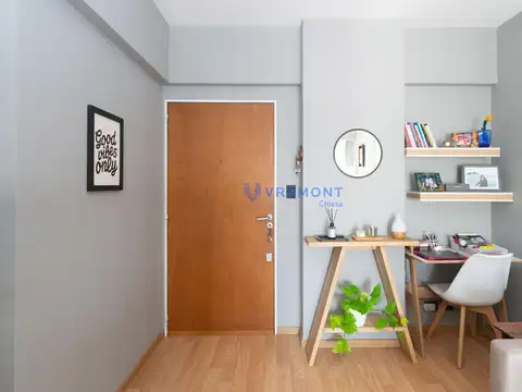 Departamento 2 ambientes con 1 baño