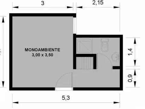 Cordoba 800, Piso 5