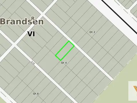 Terreno en Venta 37  mts Frente