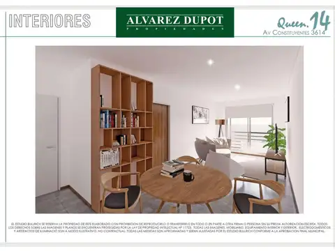 Departamento en Venta de 1 dormitorio