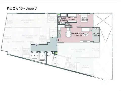 Departamento en Venta al Oeste