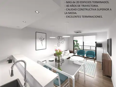 Departamento en Venta de 2 ambientes