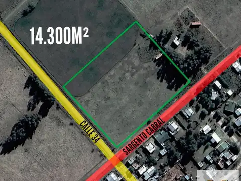 Terreno en venta - 14.300Mts2 - Huanguelén, Coronel Suárez