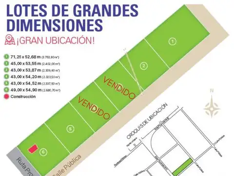 Terreno en Venta en Victoria, USD 19.000