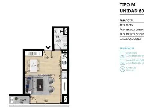 Departamento en Venta en Roosvelt, USD 121.424