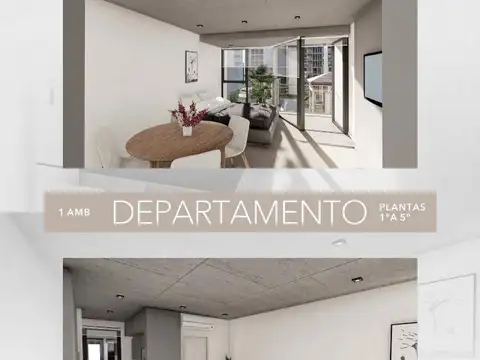 Departamento en Venta de Monoambiente