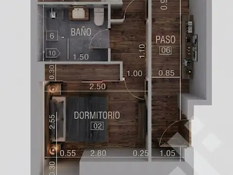 Departamento en Venta en Confluencia, USD 98.000