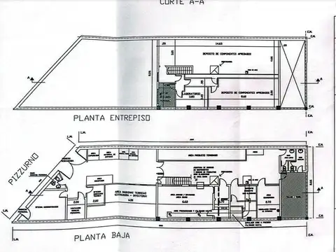 VENTA DEPOSITO EN CALLE PIZZURNO 800 RAMOS MEJIA