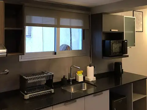 Departamento 2 ambientes con 2 baños