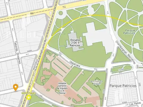 Terreno en Venta en Parque Patricios, USD 2.200.000