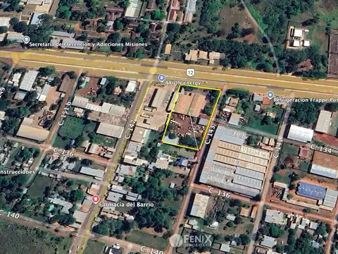 TF837 - TERRENO EN ESQUINA CON DEPÓSITO - 6.586m2 - ITAEMBÉ MINÍ