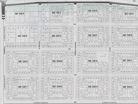 Loteo para desarrollo sobre Ruta 6, San Vicente