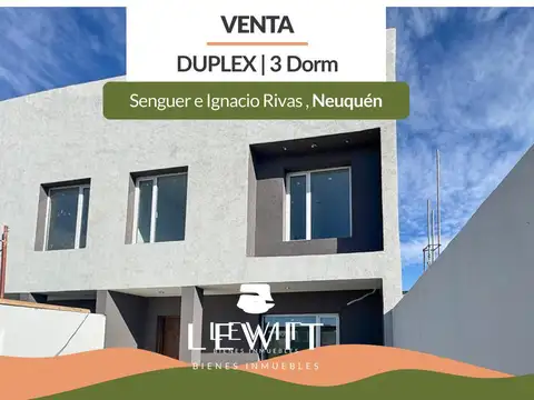 VENTA DUPLEX A ESTRENAR | 3 DORM | ALTOS DEL LIMAY