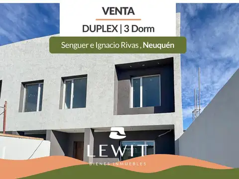 Venta duplex a estrenar | 3 dormitorios | Altos del Limay