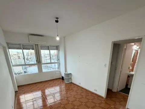 2 amb al fte en edificio con seguridad muy  luminoso