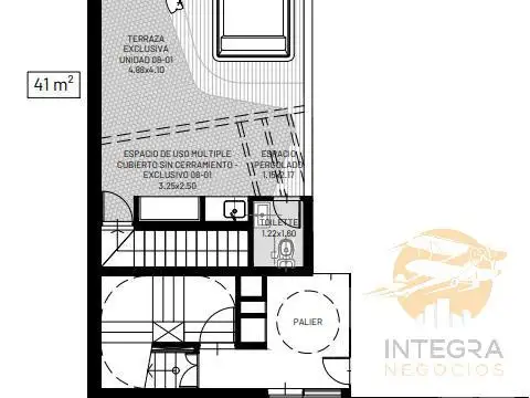 Departamento en 3 dormitorios con Terraza exclusiva y pileta. Financiación.