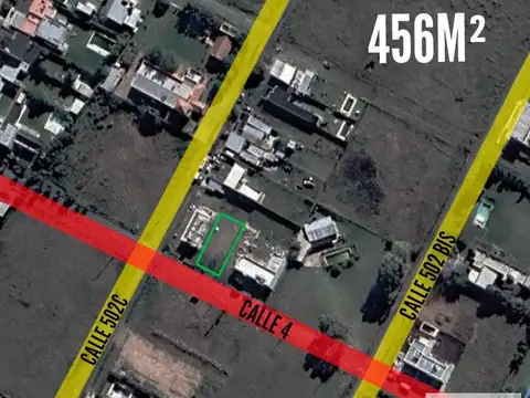 Terreno en venta - 456mts2 - Manuel B. Gonnet, La Plata