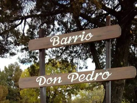 Venta lote Bº Don Pedro. 12 x 35. Total 488 a metros ruta 14