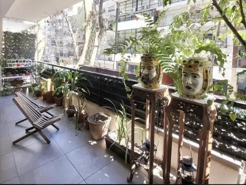 VENTA DE TRES AMB PALERMO NUEVO IMPECABLE ESTADO C BALCON TE