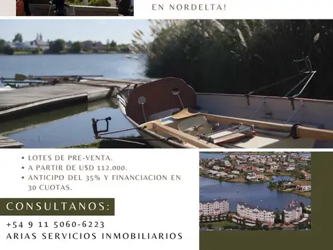 Lanzamiento Exclusivo en Nordelta - Lotes 