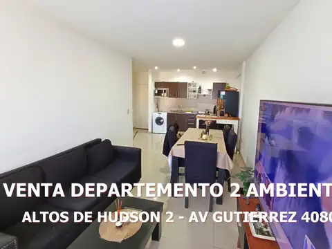 DEPARTAMENTO 2 AMB ALTOS DE HUDSON 2 NUEVO PRECIO