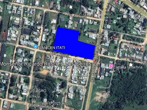 Gran predio de 12.500m2. Av. Rosch, Concordia