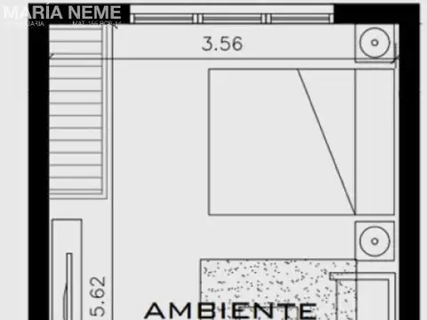 Departamento en Venta de Monoambiente
