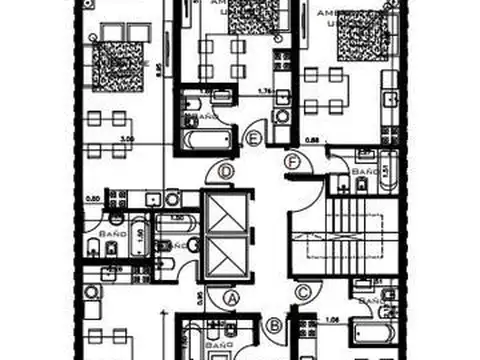 Departamento Monoambiente con 1 baño