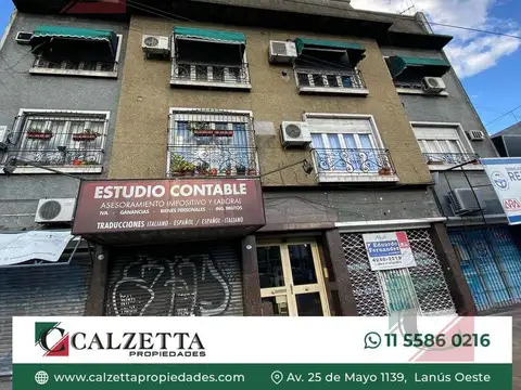 Departamento 3 ambientes sobre Av. H Yrigoyen  Lanús Oeste