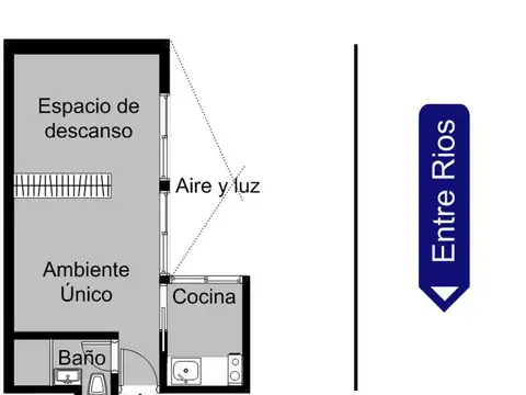 Entre Rios y Tucuman - Dpto Monoambiente.
