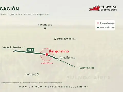 Campo en Venta de 150  ha