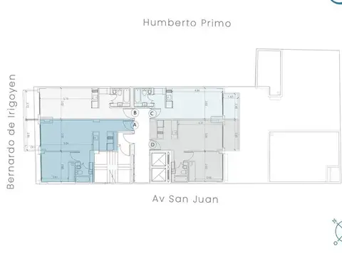 Departamento en Venta de 2 ambientes