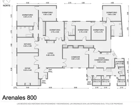 Departamento en Venta de 10 ambientes