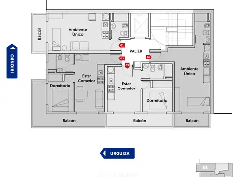 Departamento en Venta en Centro, USD 47.500