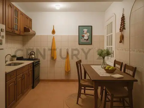 Casa 4 ambientes con 1 baño