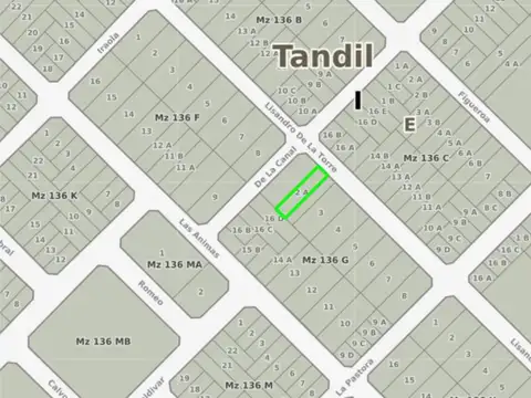 Lisandro de la Torre e/ De la Canal y La Pastora