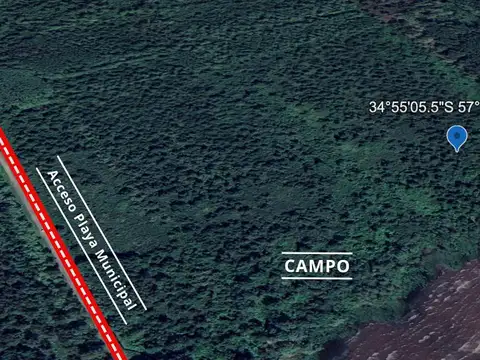 Calle 721 e/ Playa Municipal y Av. Montevideo