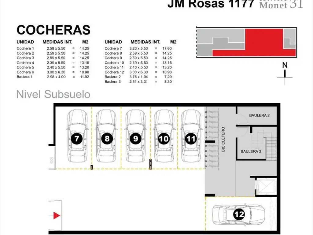 Juan Manuel de Rosas 1177 de 1 Dormitorios
