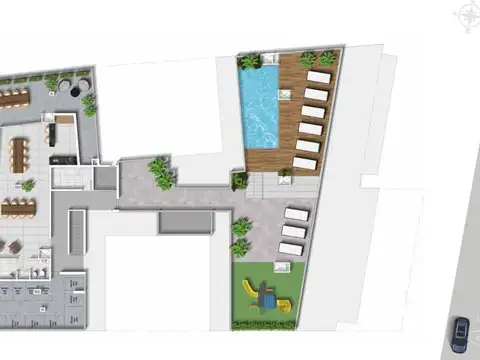 UNIDAD 1103 - 1 DORMITORIO - LA BLANQUEADA